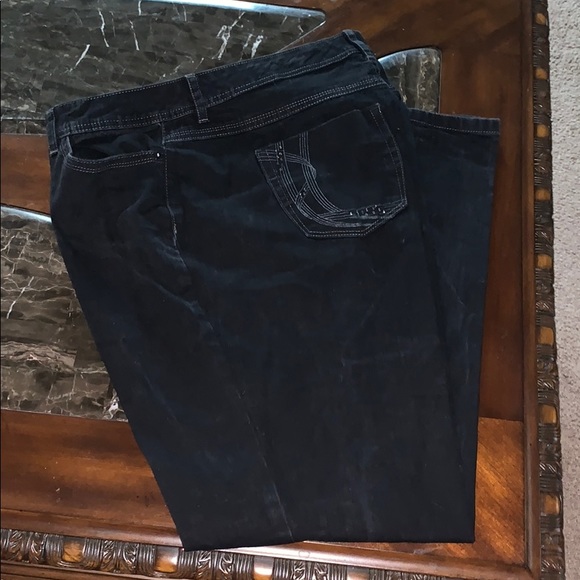 just my size black pants